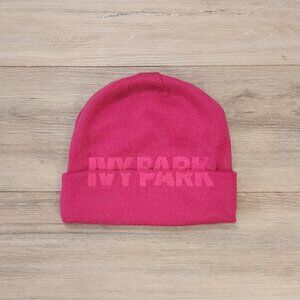 adidas Originals x Ivy Park bold pink slouch beanie